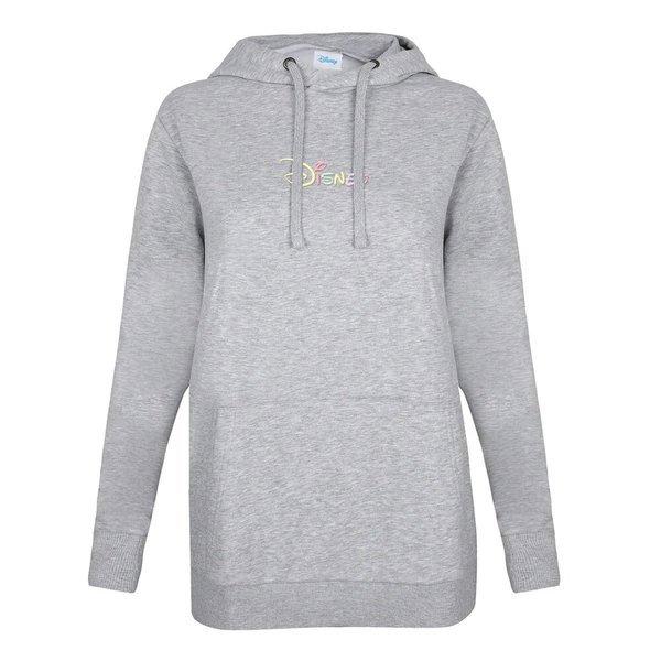 Kapuzenpullover Logo Damen Grau M von Disney