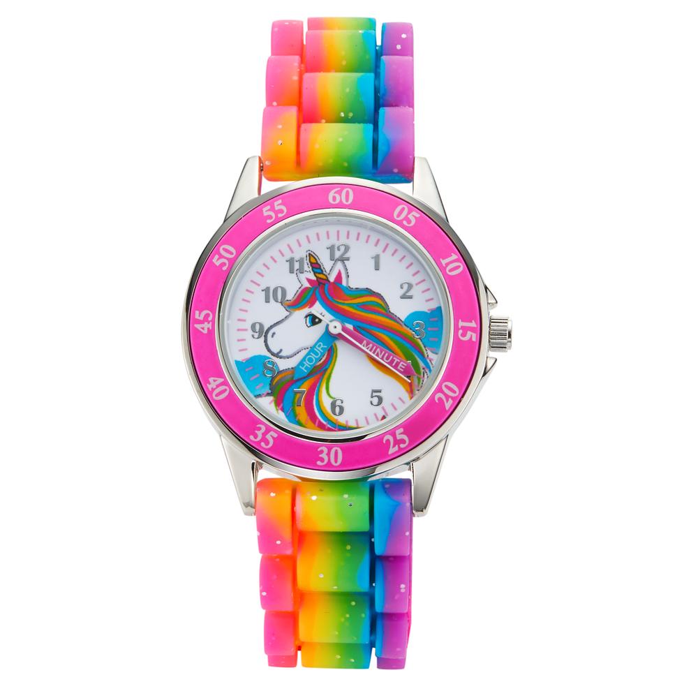 Disney Kinder Uhr Metall, Edelstahl Einhorn Ø33 mm von Disney