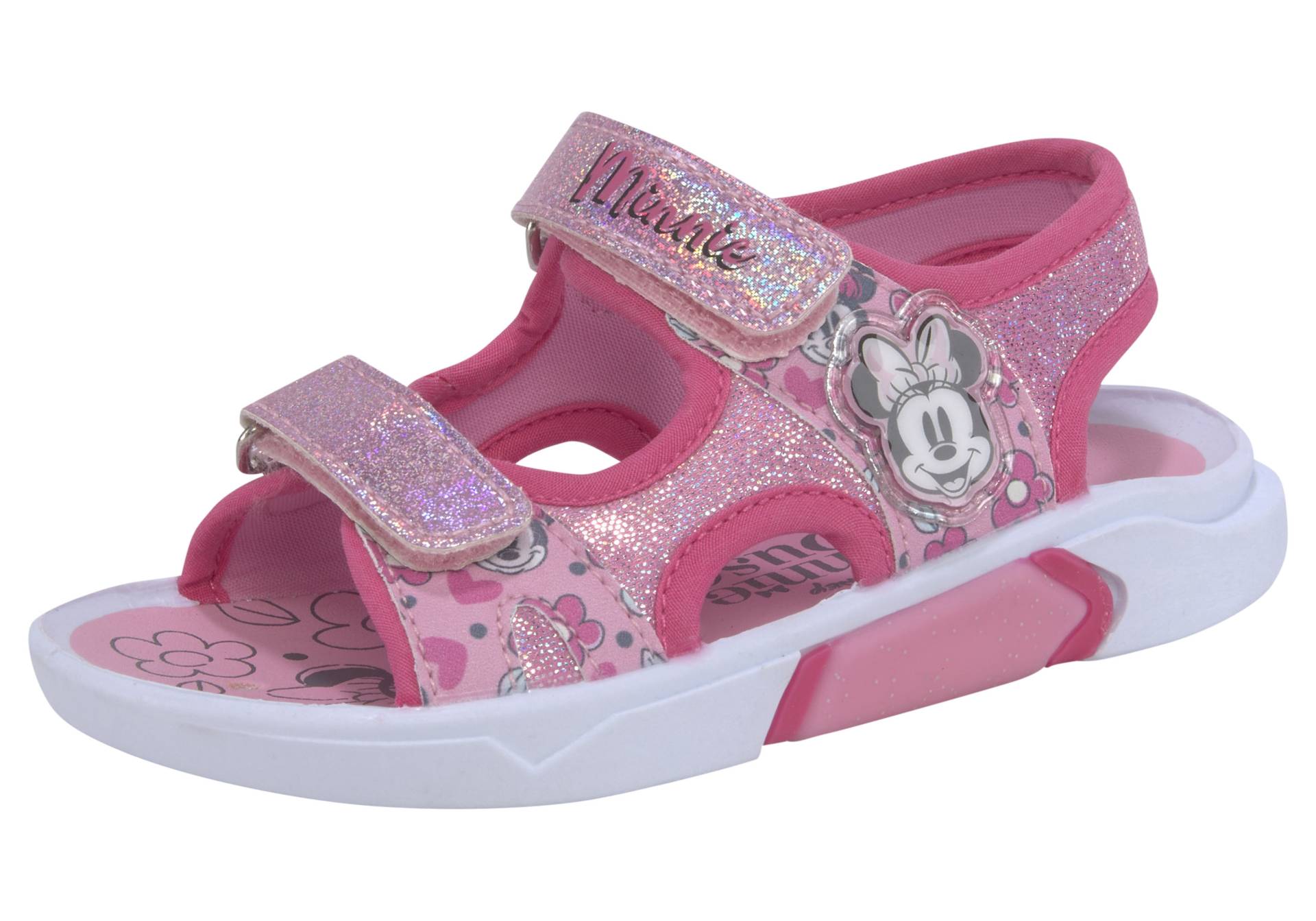 Disney Sandale »Minnie«, mit Klettverschlüssen von Disney