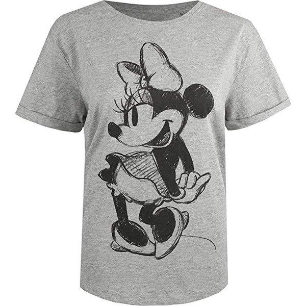 Tshirt Damen Grau S von Disney