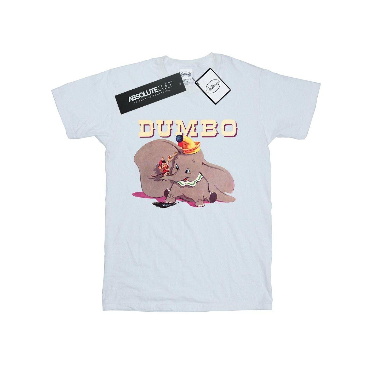 Dumbo Timothy's Trombone Tshirt Unisex Weiss 152-158 von Disney