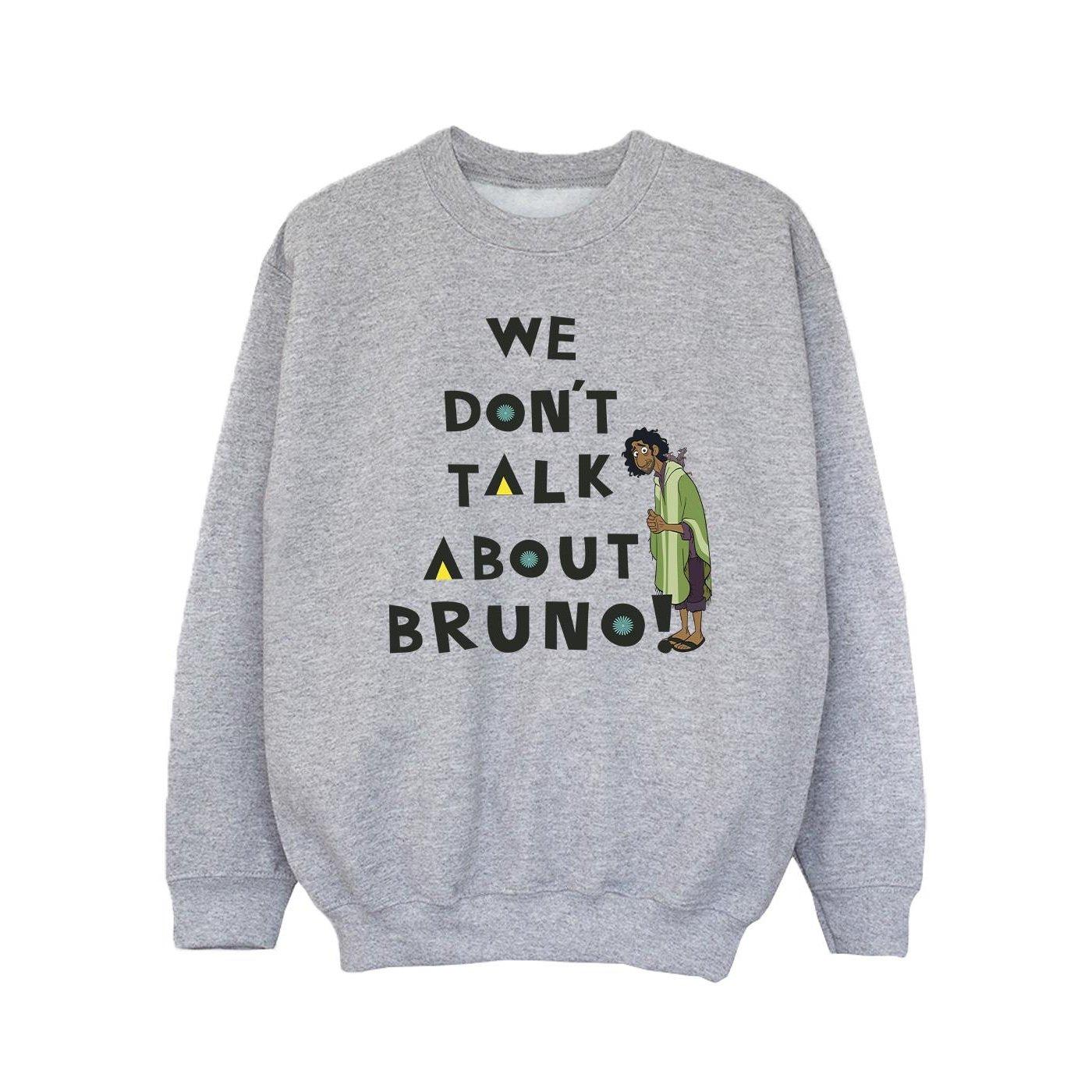 Encanto We Dont Talk About Bruno Boy Sweatshirt Unisex Grau 128 von Disney