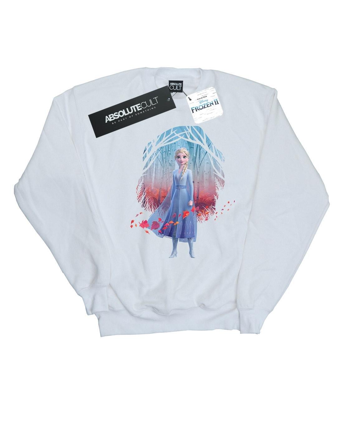 Frozen 2 Elsa Find The Way Sweatshirt Damen Weiss XXL von Disney