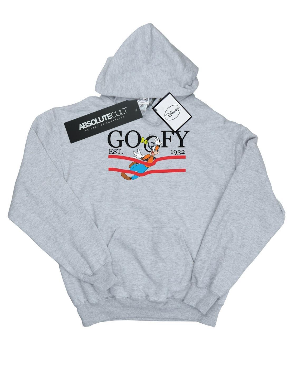 Goofy By Nature Kapuzenpullover Damen Grau S von Disney