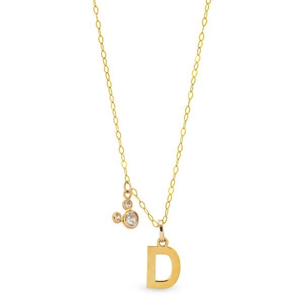 Halskette Damen Gold 38+2CM von Disney