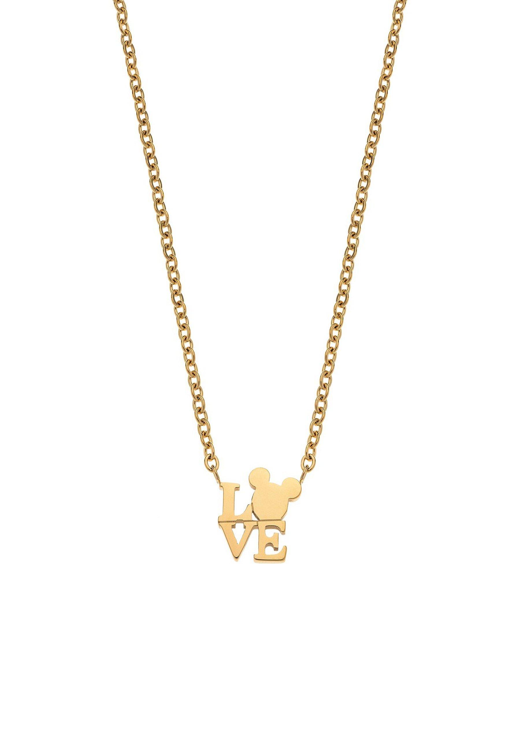 Halskette Mickey Mouse Damen Gold ONE SIZE von Disney