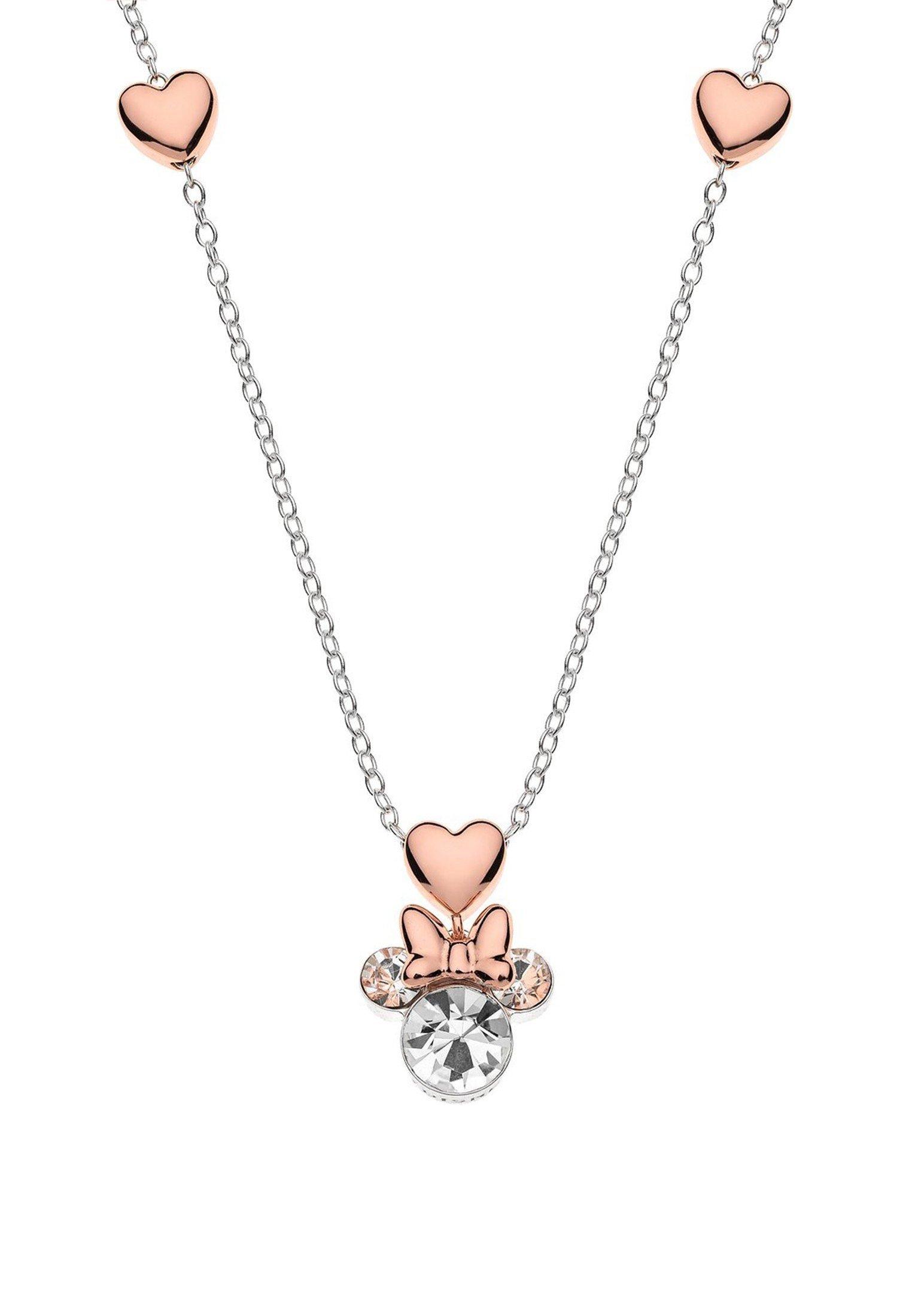 Halskette Mit Anhänger Mickey Mouse Damen Silber 40.5CM von Disney