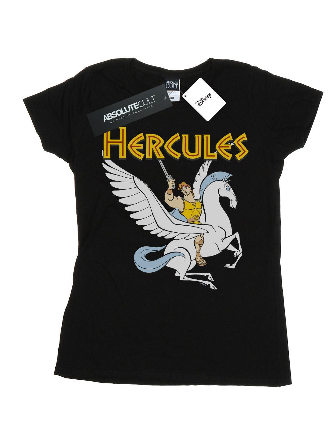 Hercules With Pegasus Tshirt Damen Schwarz L von Disney