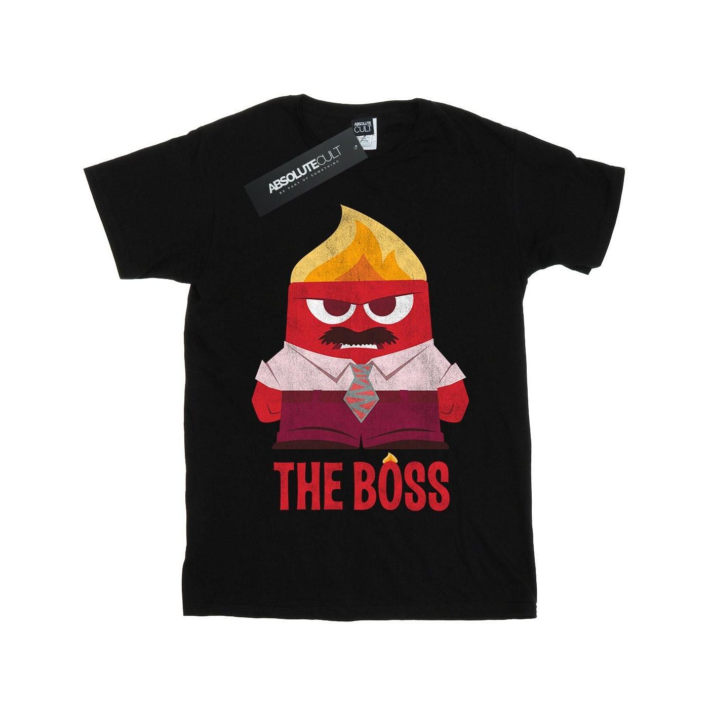 Inside Out Anger The Boss Tshirt Jungen Schwarz 140/146 von Disney