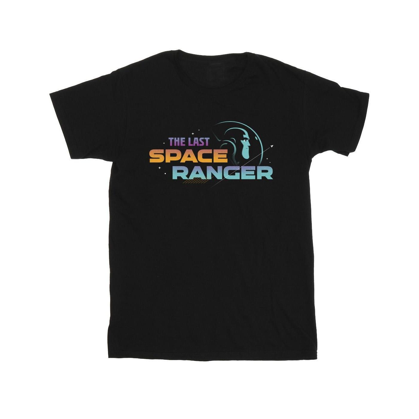 Lightyear Last Space Ranger Text Tshirt Mädchen Schwarz 116 von Disney