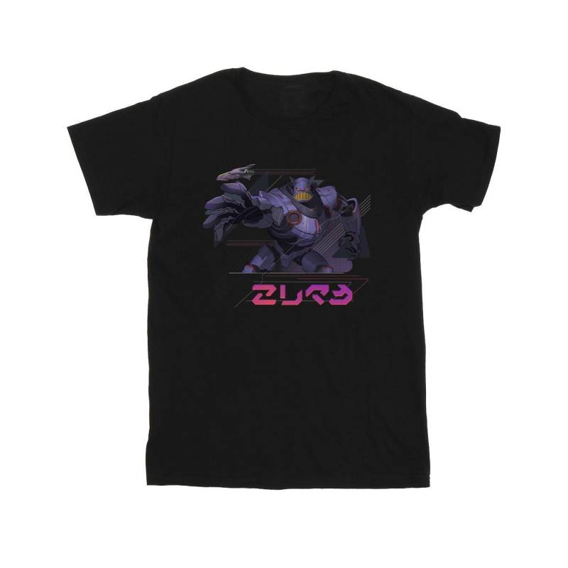 Lightyear Zurg Complex Tshirt Mädchen Schwarz 116 von Disney