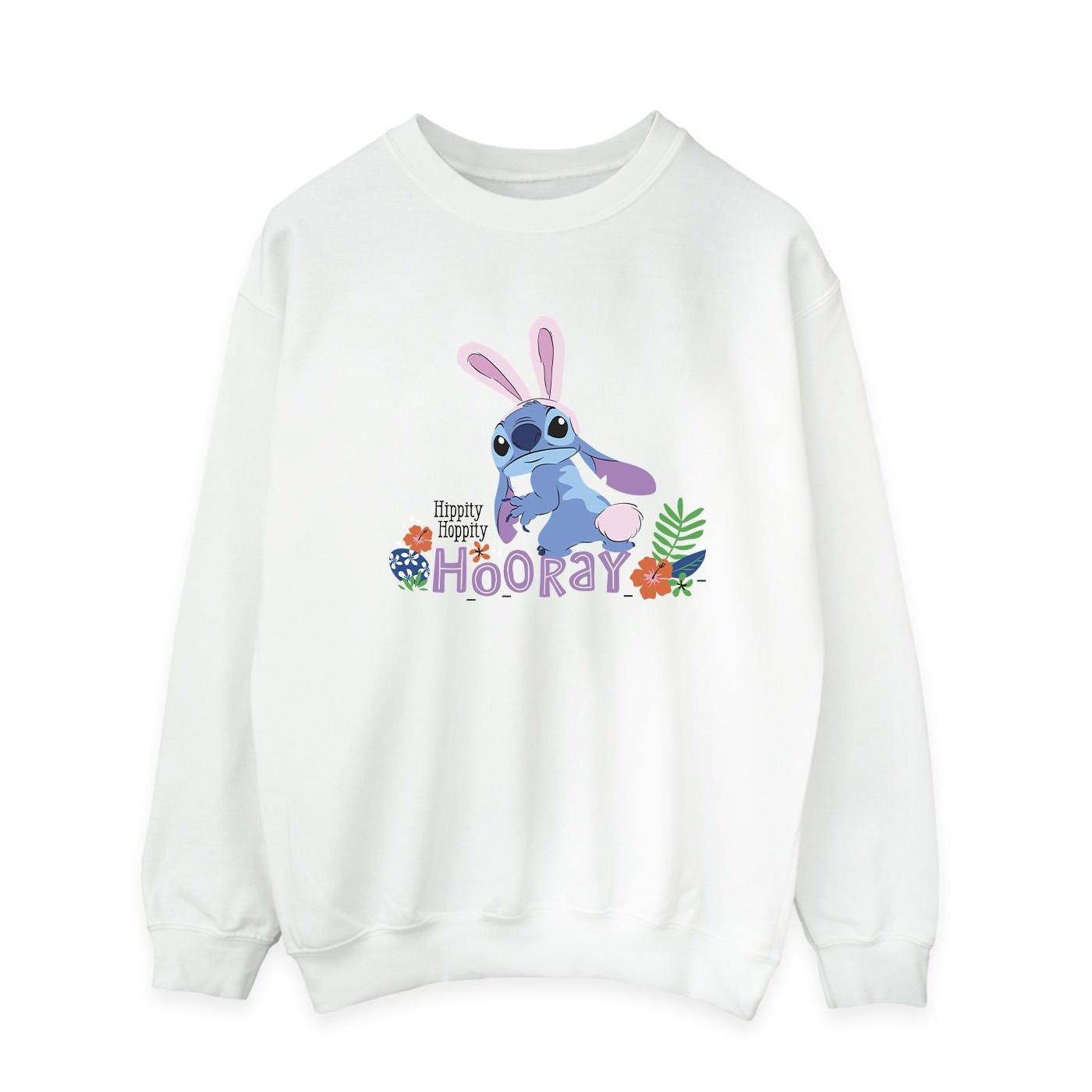 Lilo & Stitch Hippity Hop Stitch Sweatshirt Herren Weiss XXL von Disney