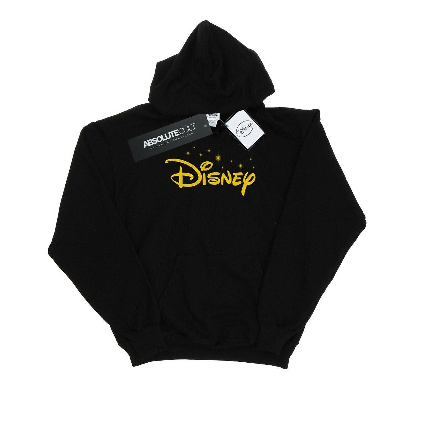 Logo Stars Kapuzenpullover Damen Schwarz S von Disney