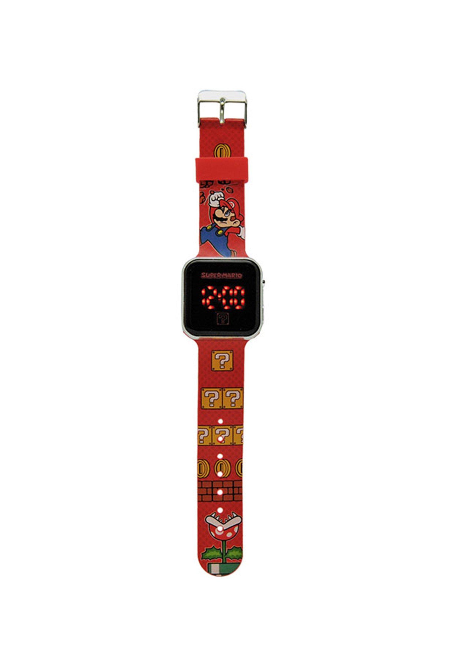Mario Led Watch Unisex Rot ONE SIZE von Disney
