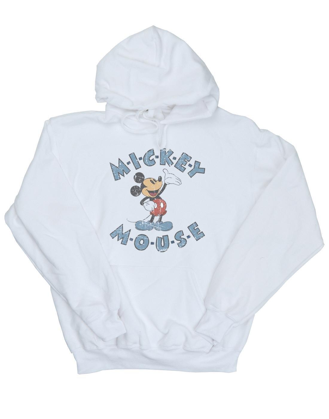 Mickey Mouse Dash Kapuzenpullover Damen Weiss L von Disney