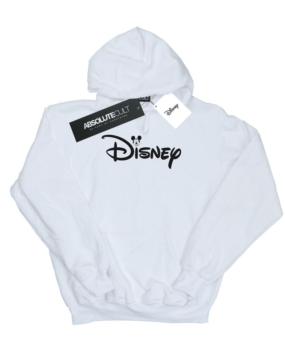 Mickey Mouse Head Logo Kapuzenpullover Damen Weiss XL von Disney