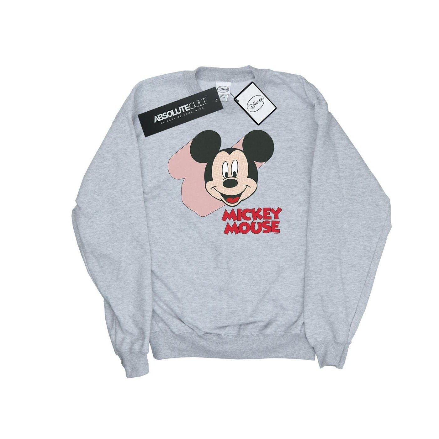 Mickey Mouse Move Sweatshirt Mädchen Grau 116 von Disney