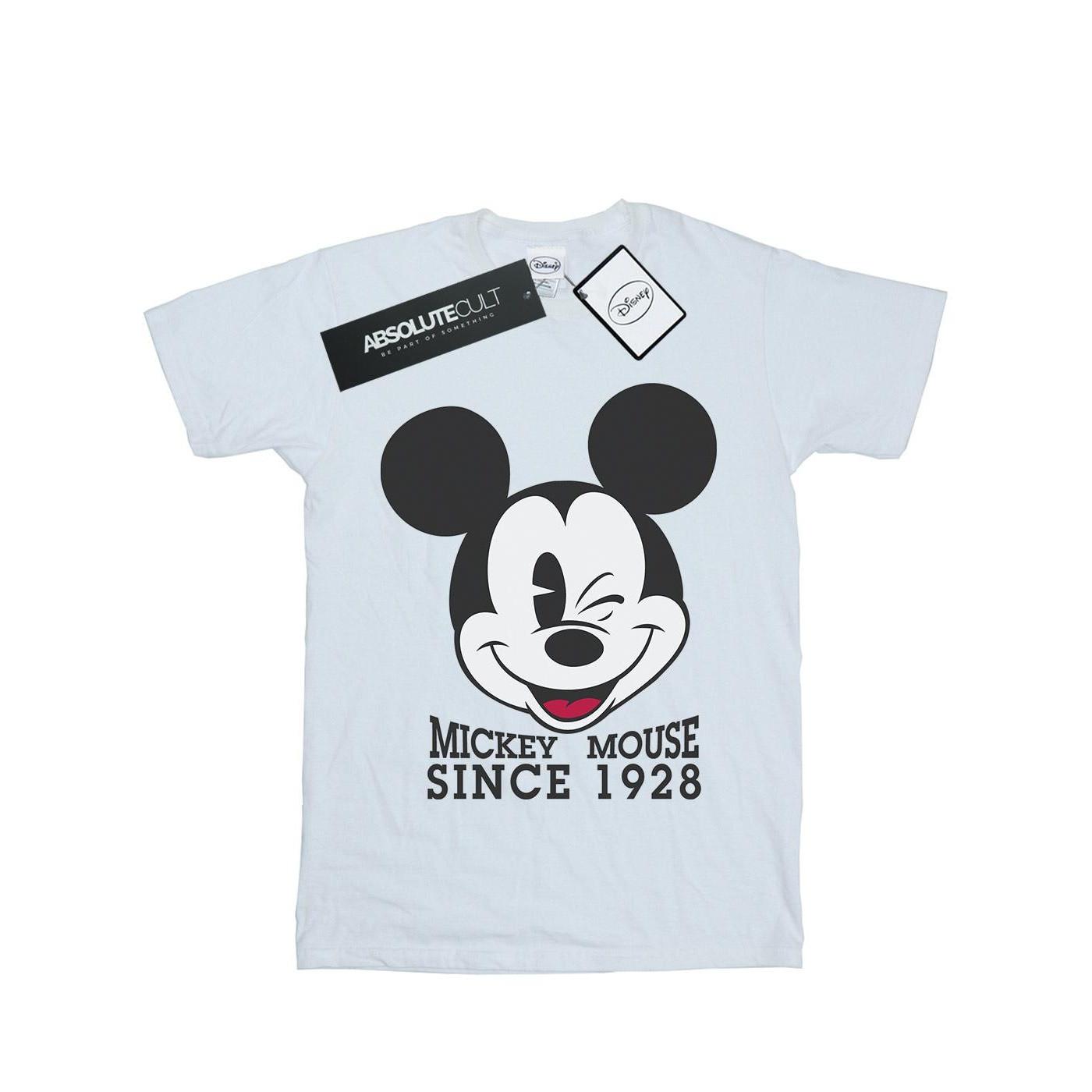 Mickey Mouse Since 1928 Tshirt Herren Weiss XL von Disney