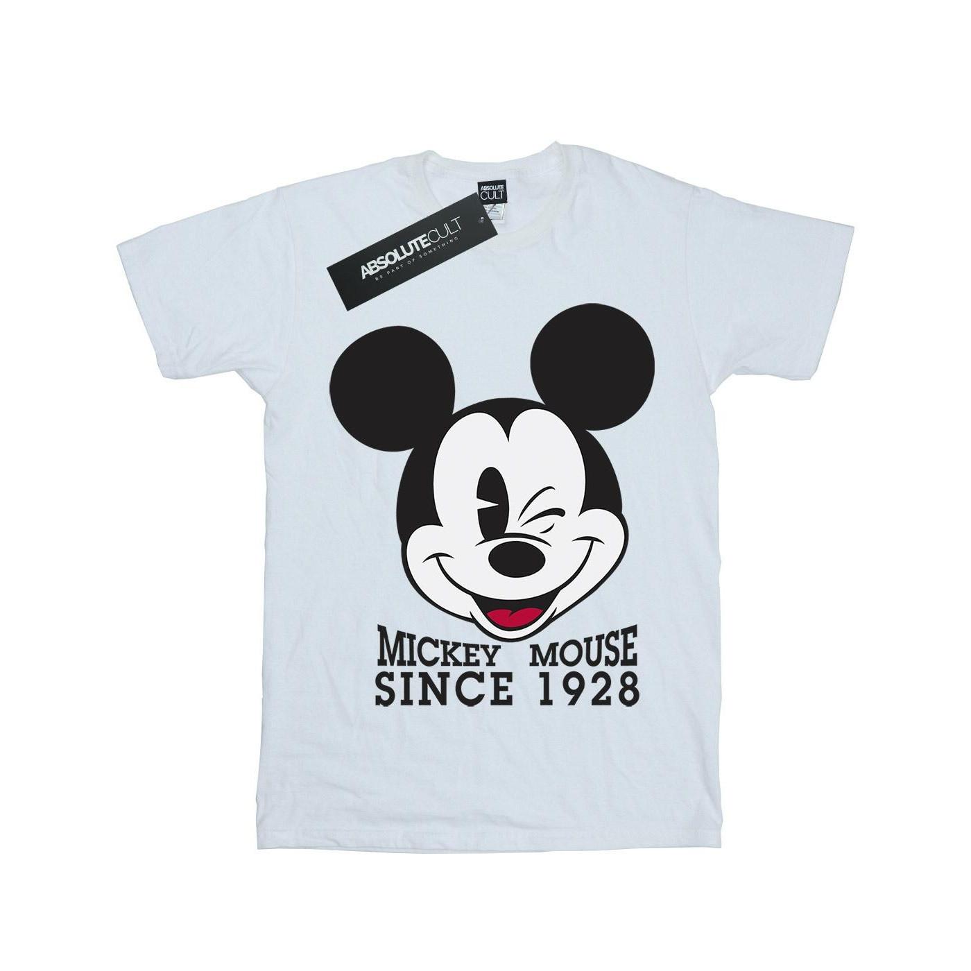 Mickey Mouse Since 1928 Tshirt Mädchen Weiss 116 von Disney
