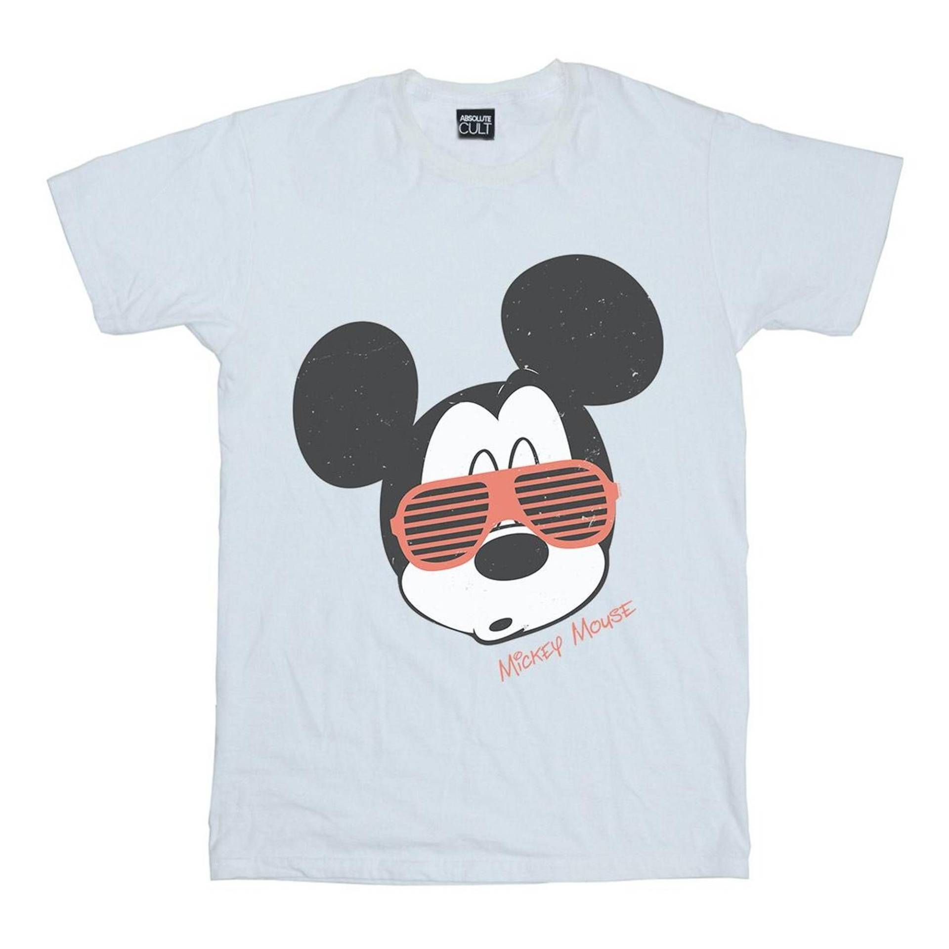 Mickey Mouse Sunglasses Tshirt Jungen Weiss 152-158 von Disney