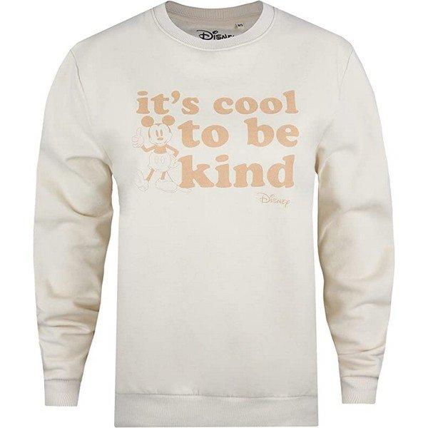 Its Cool To Be Kind Sweatshirt Damen Beige L von Disney