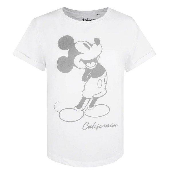 California Tshirt Damen Weiss L von Disney