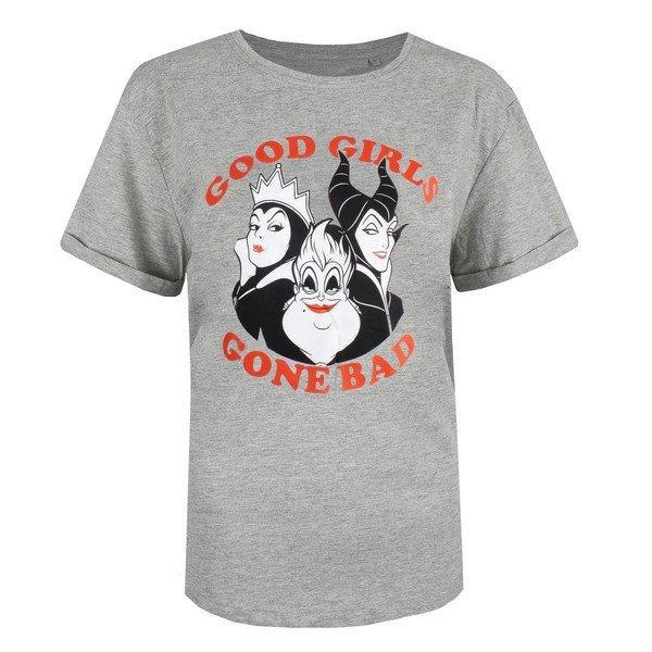 Good Girls Gone Bad Villians Tshirt Damen Taubengrau M von Disney