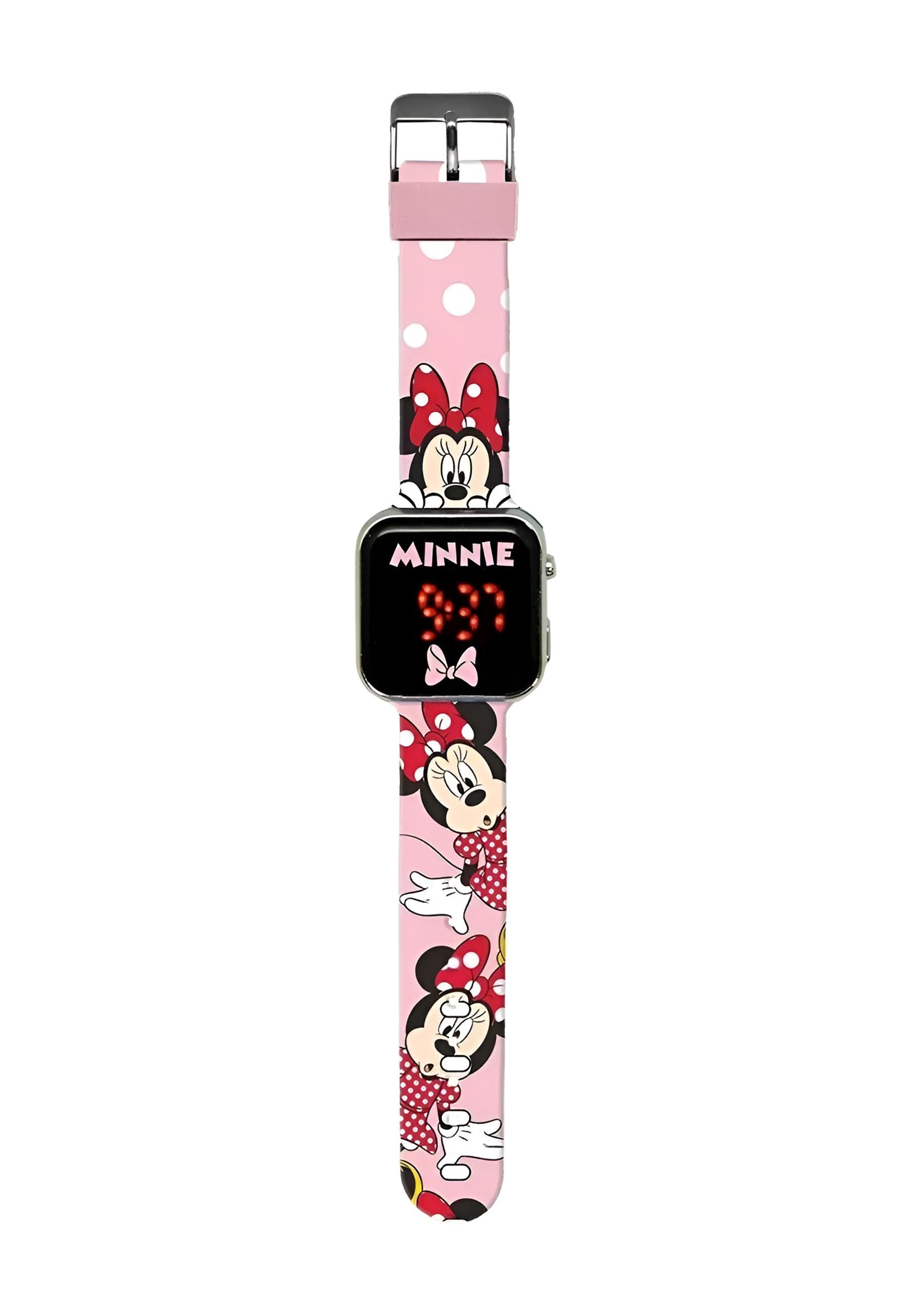 Minnie Led Watch Unisex Pink ONE SIZE von Disney