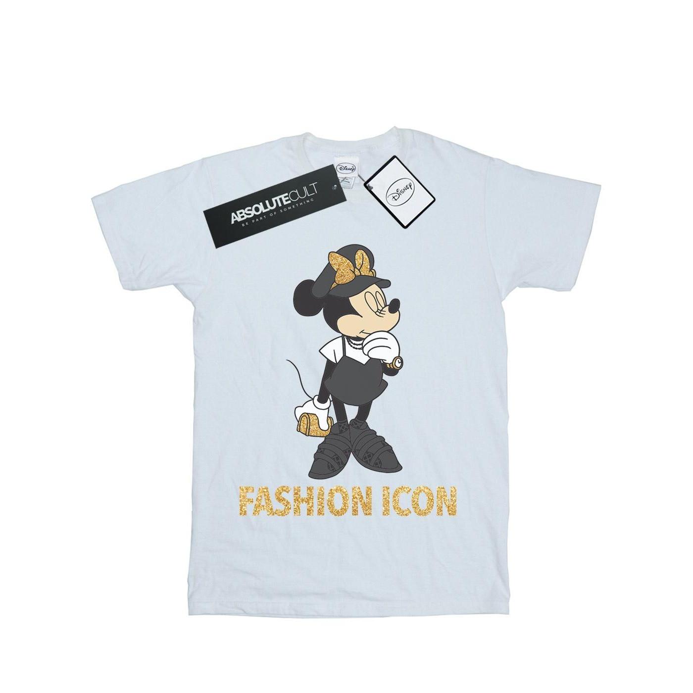 Minnie Mouse Fashion Icon Tshirt Mädchen Weiss 140/146 von Disney