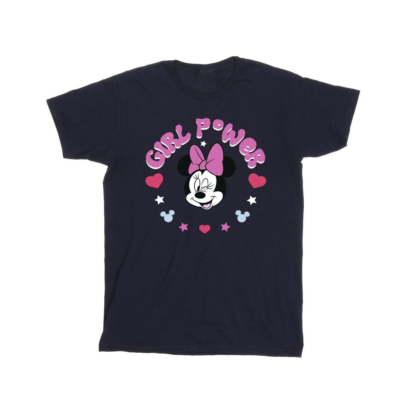 Minnie Mouse Girl Power Tshirt Mädchen Marine 152-158 von Disney
