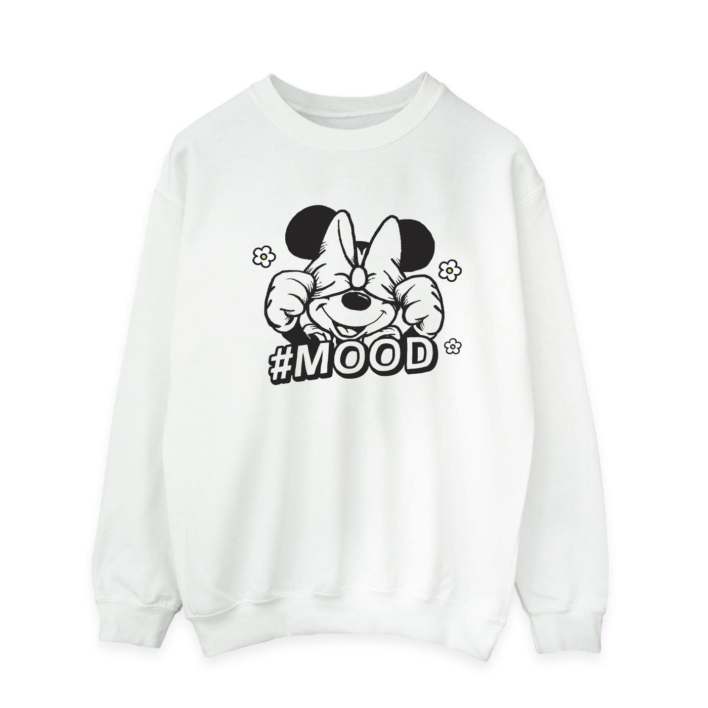 Minnie Mouse Mood Sweatshirt Herren Weiss XXL von Disney