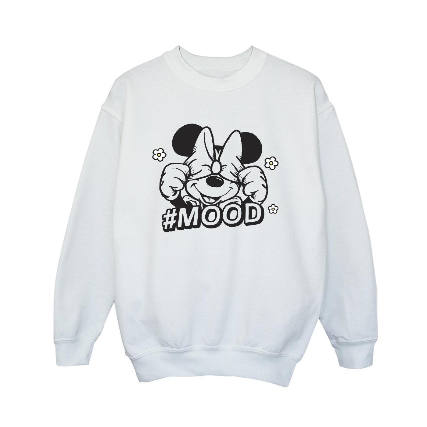 Minnie Mouse Mood Sweatshirt Jungen Weiss 152-158 von Disney