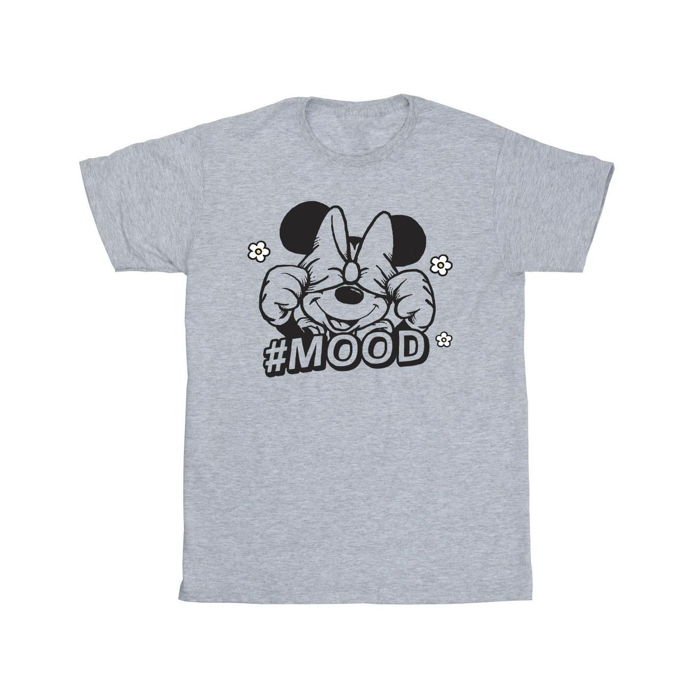 Minnie Mouse Mood Tshirt Mädchen Grau 140/146 von Disney