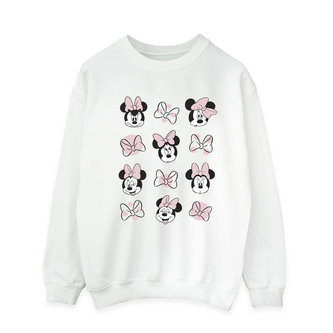 Minnie Mouse Multiple Sweatshirt Herren Weiss XL von Disney