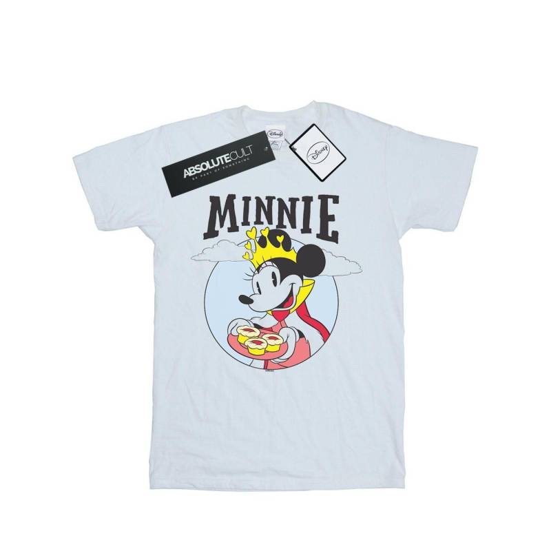 Minnie Mouse Queen Tshirt Jungen Weiss 116 von Disney