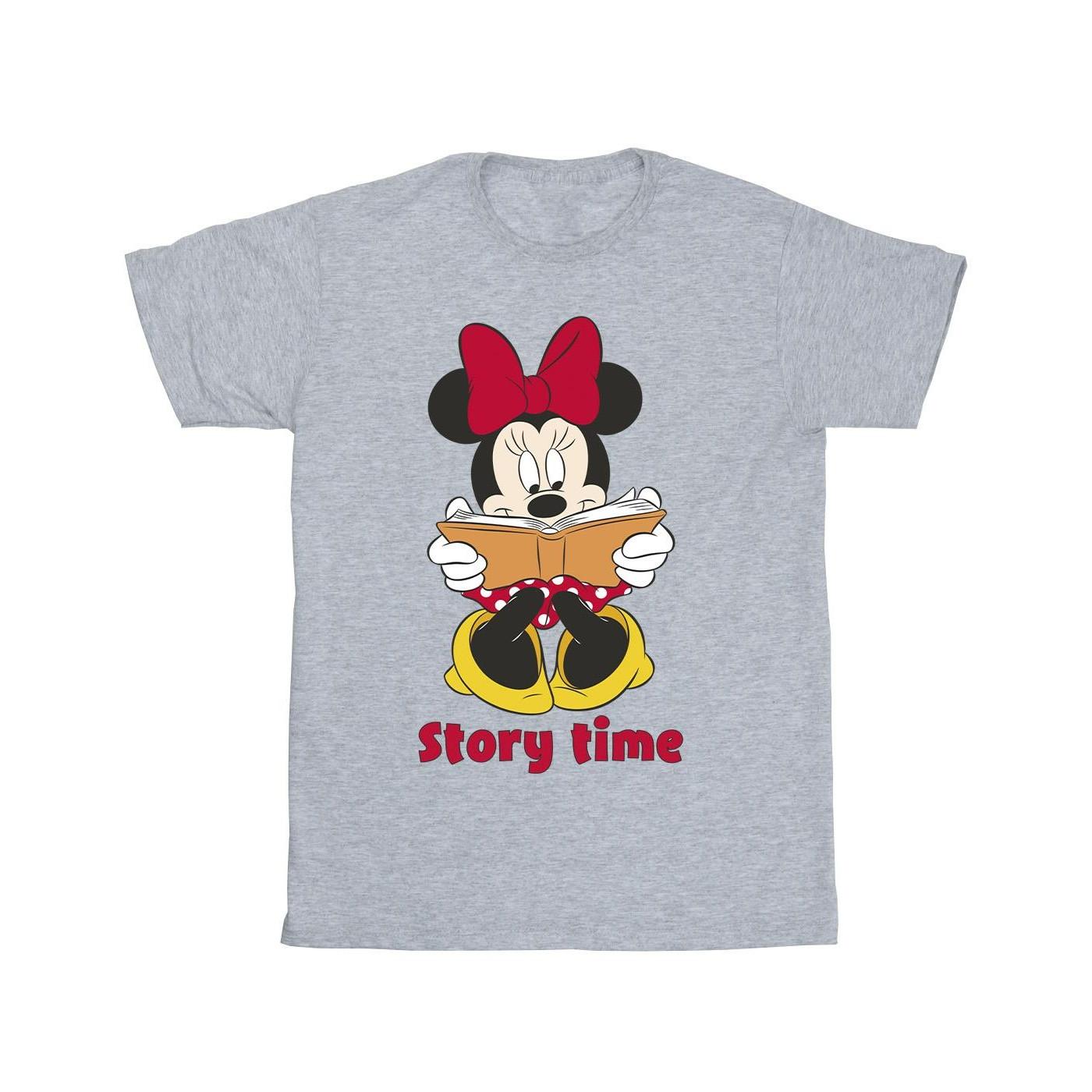 Minnie Mouse Story Time Tshirt Jungen Grau 140/146 von Disney