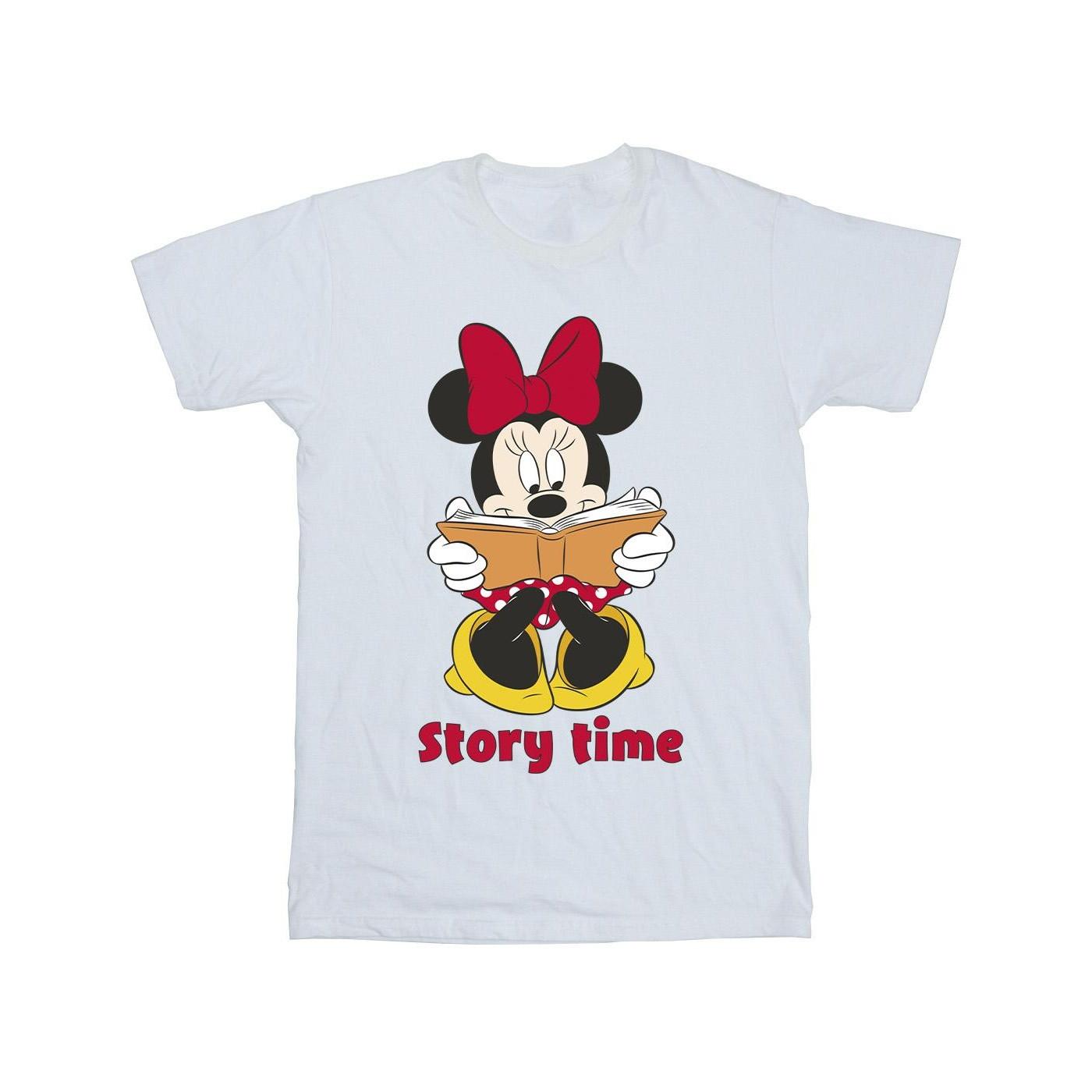 Minnie Mouse Story Time Tshirt Jungen Weiss 116 von Disney