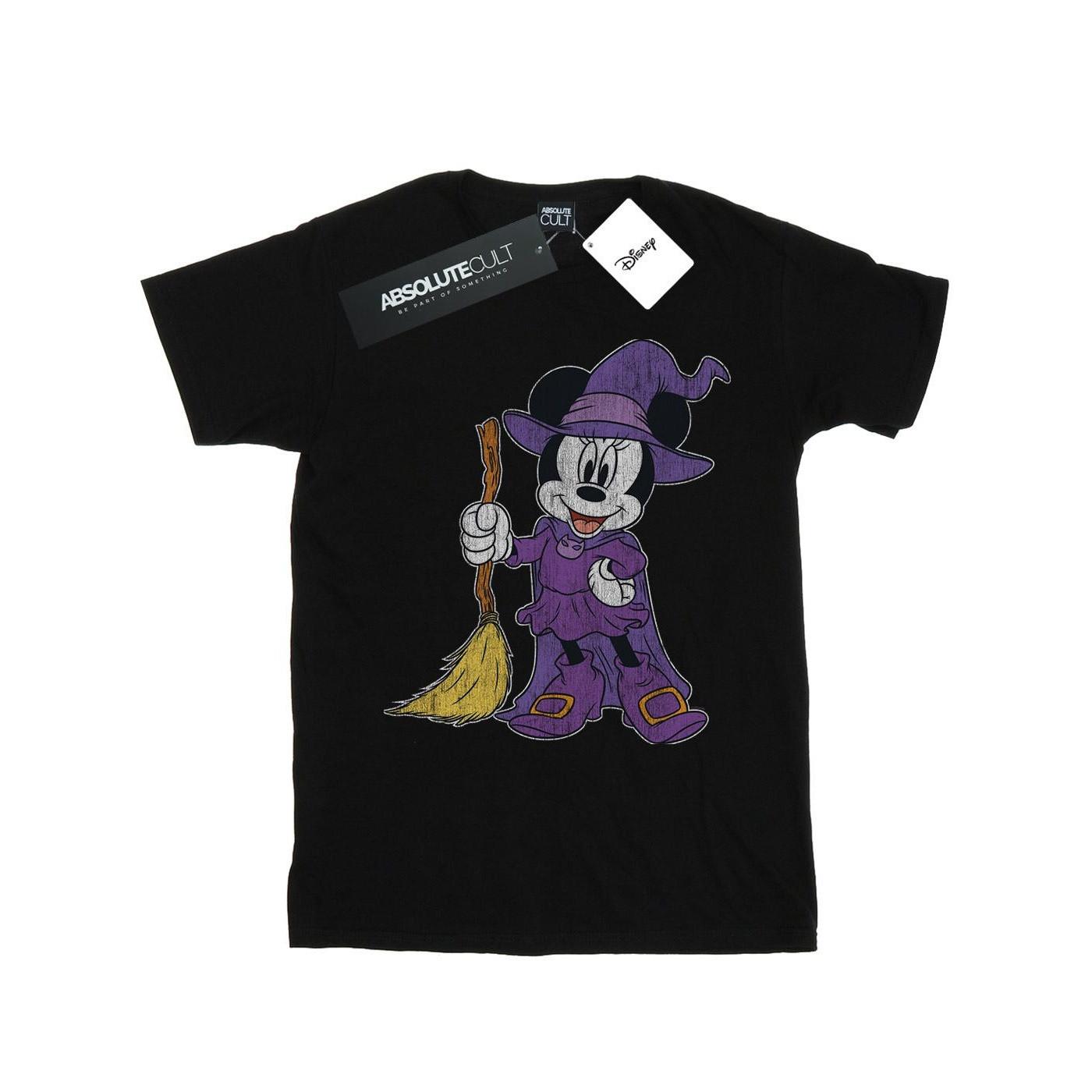 Minnie Mouse Witch Costume Tshirt Mädchen Schwarz 116 von Disney