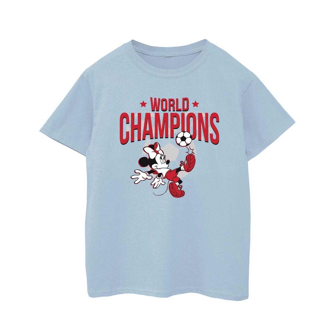 Minnie Mouse World Champions Tshirt Jungen Blau 152-158 von Disney