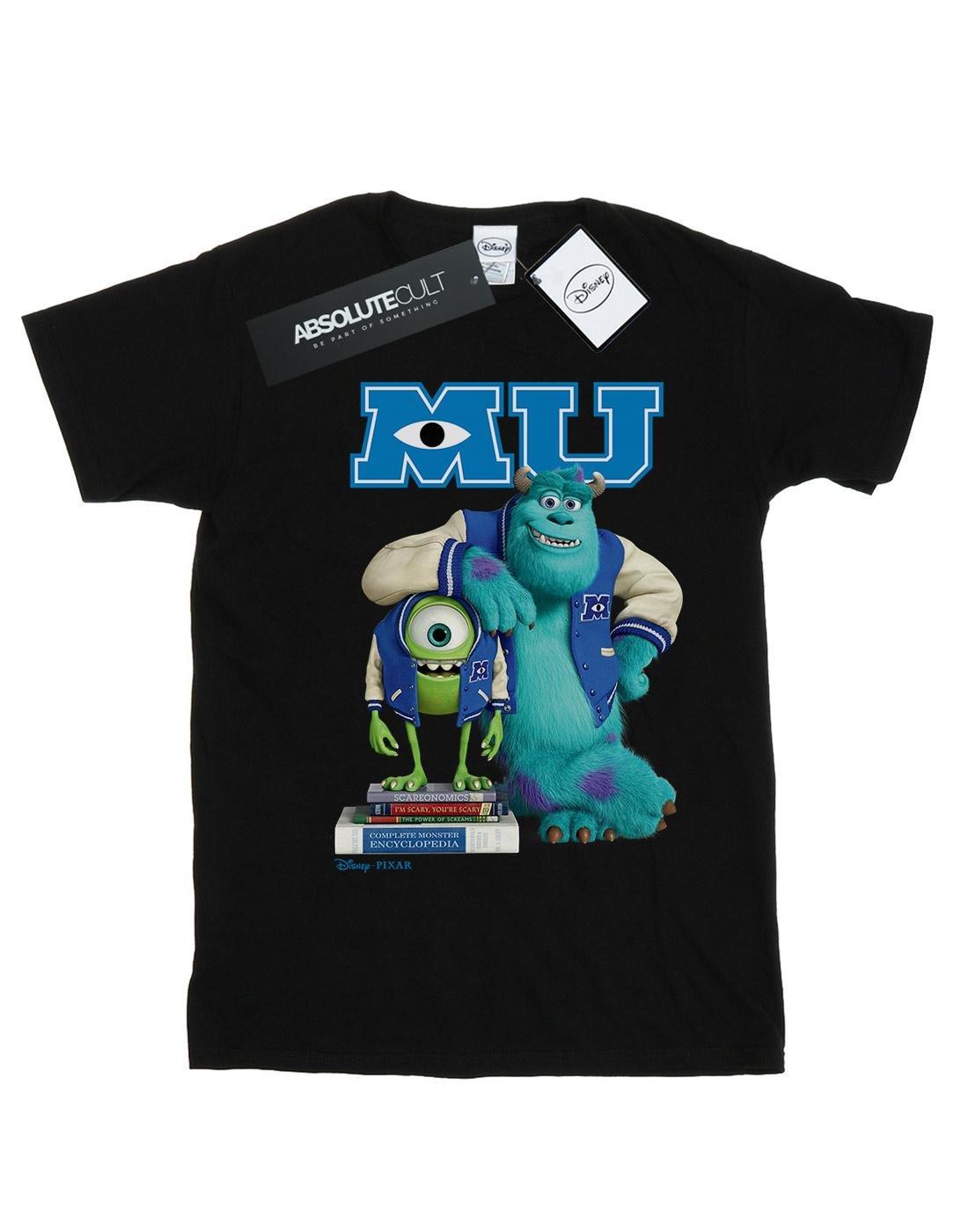 Monsters University Poster Tshirt Damen Schwarz M von Disney