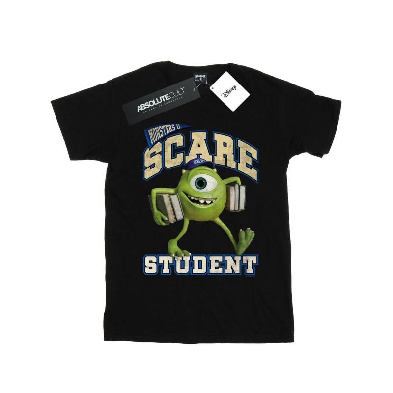 Monsters University Scare Student Tshirt Mädchen Schwarz 116 von Disney