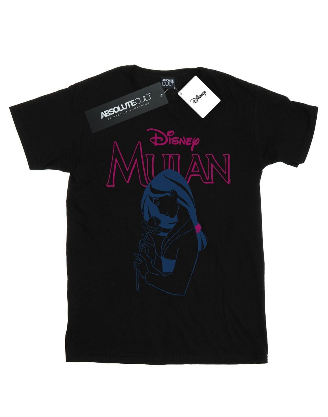 Mulan Magnolia Line Tshirt Damen Schwarz 5XL von Disney