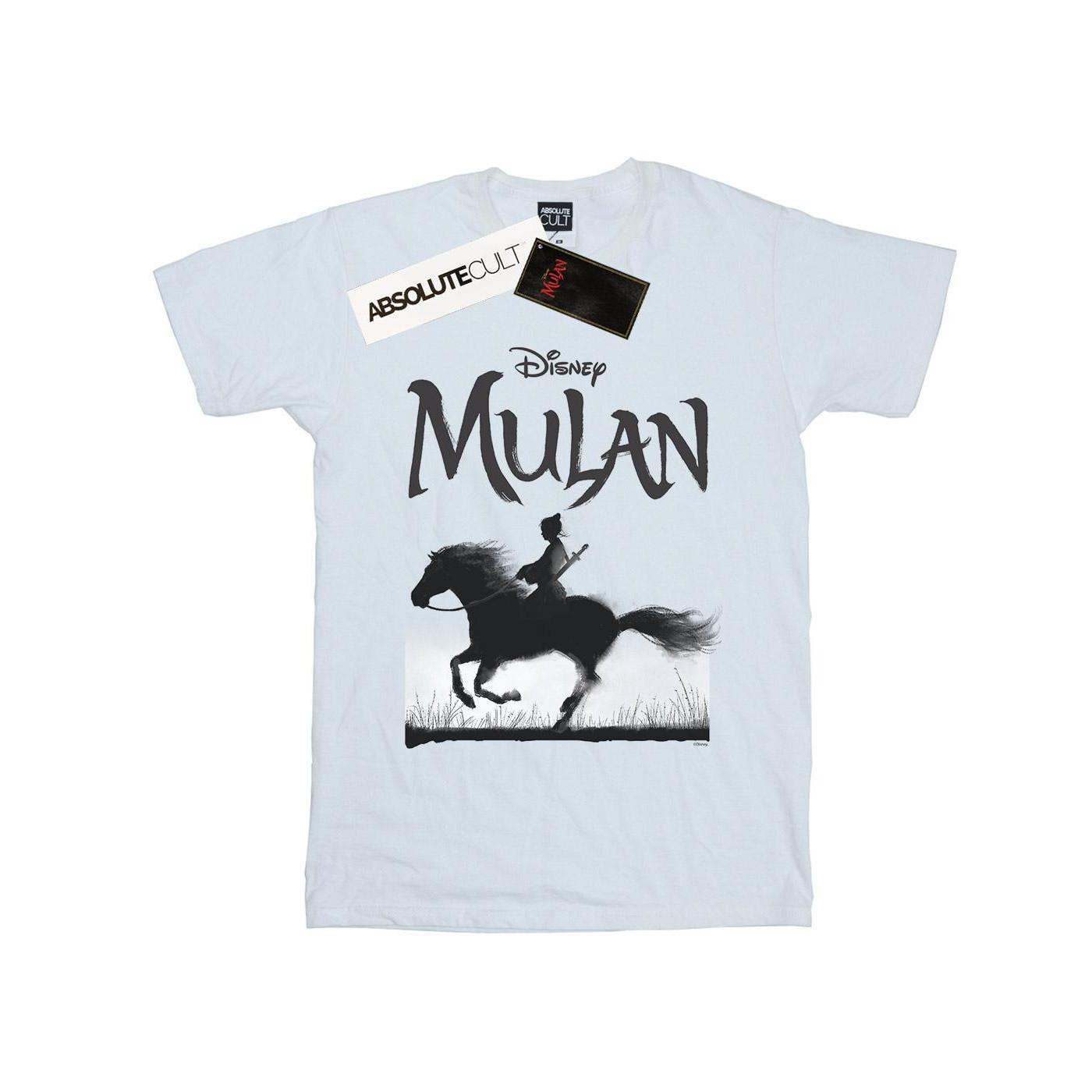Mulan Movie Mono Horse Tshirt Damen Weiss S von Disney