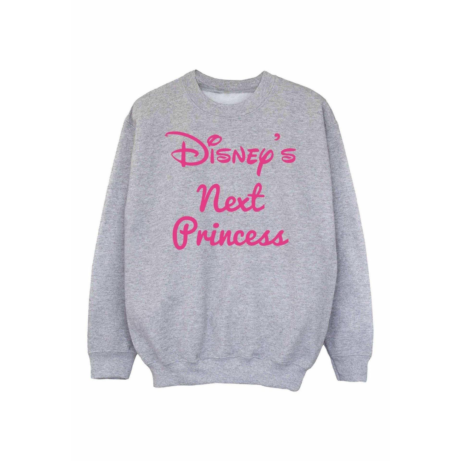 Next Princess Sweatshirt Mädchen Grau 116 von Disney