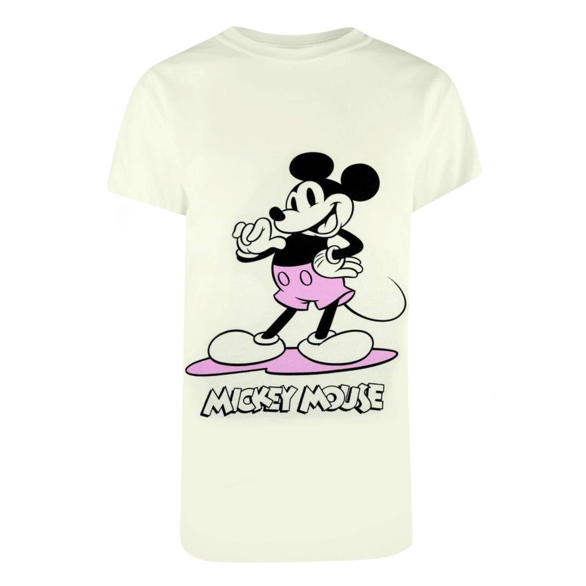 Pink Pants Classic Tshirt Damen Gelb S von Disney