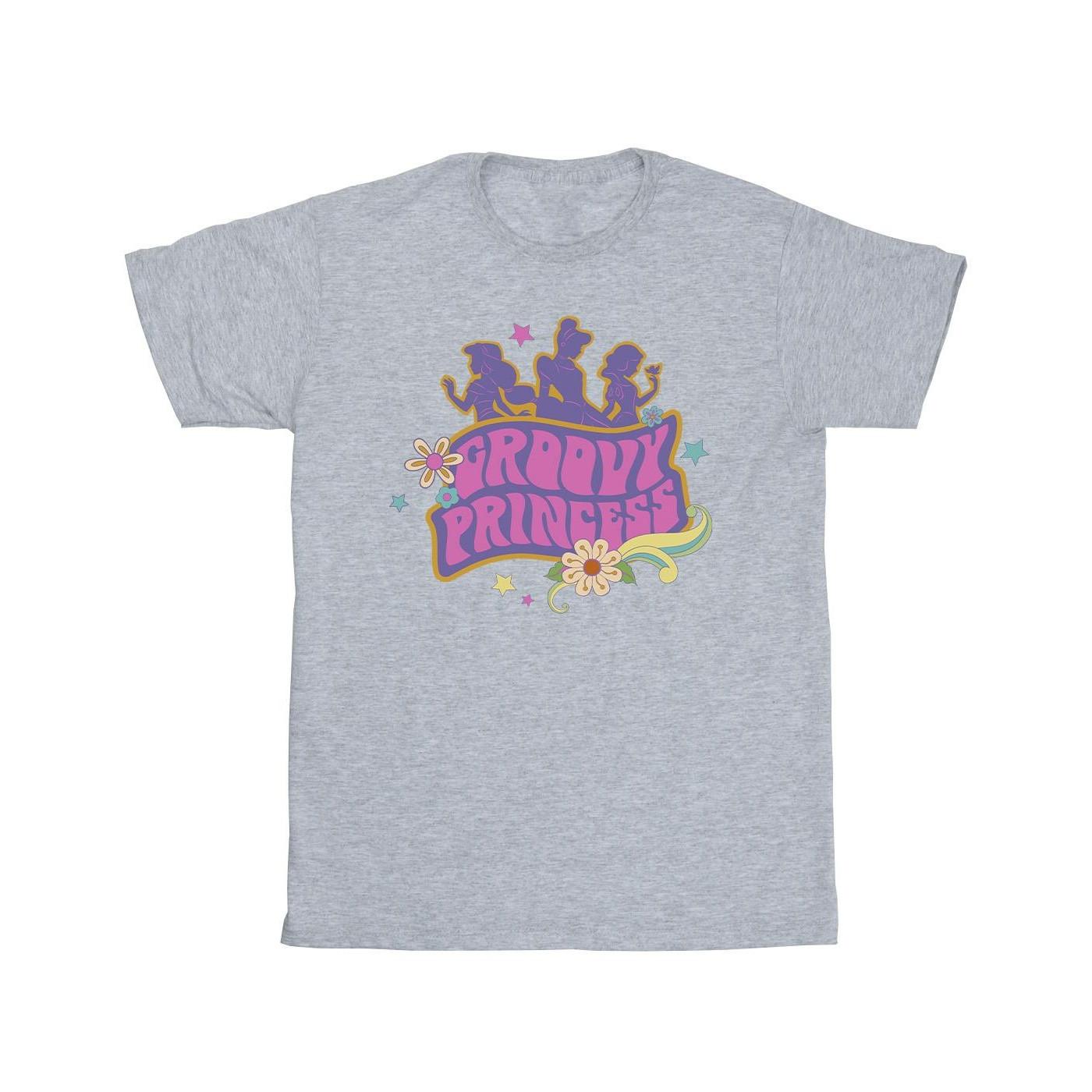 Princesses Groovy Princess Tshirt Herren Grau XXL von Disney