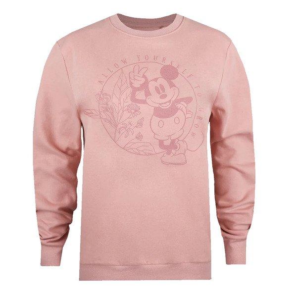 Allow Yourself To Grow Sweatshirt Damen Altrosa S von Disney