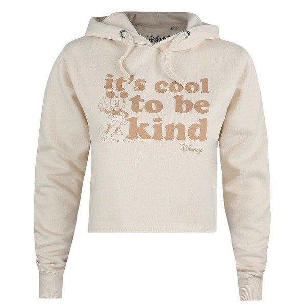 Kind Kurzes Hoodie Damen Beige S von Disney