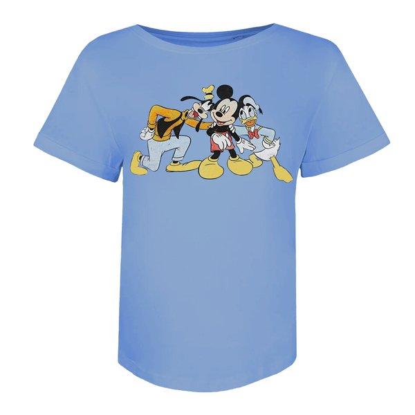 Mickeys Crew Tshirt Damen Indigo XL von Disney