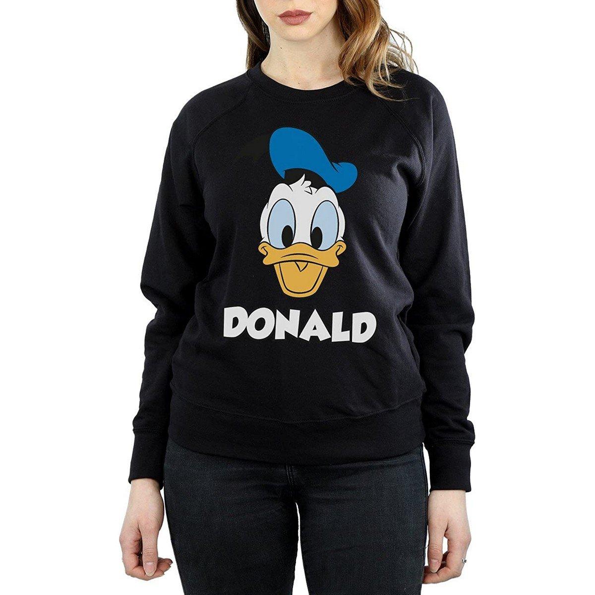 Sweatshirt Damen Schwarz XL von Disney